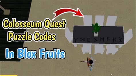 This Quest is needed to be completed in. . Code to free gladiators blox fruits